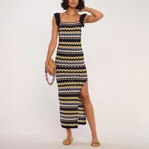 NWT Heartloom Bennet Chevron Knit Maxi Dress Size XS